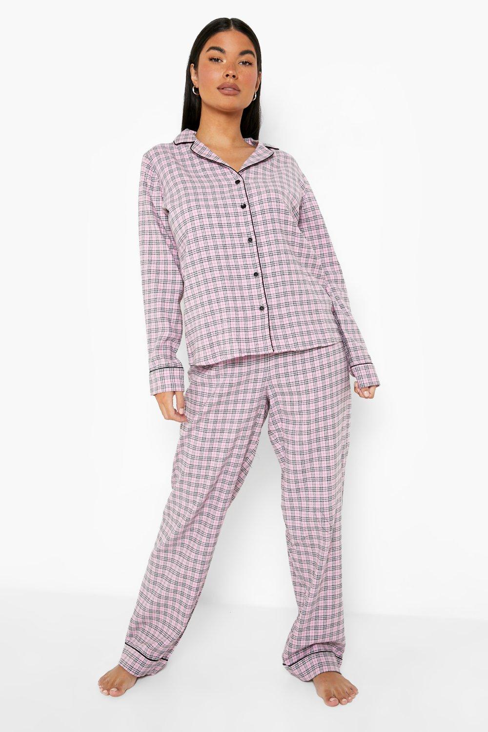 Boohoo pink pjs cheap